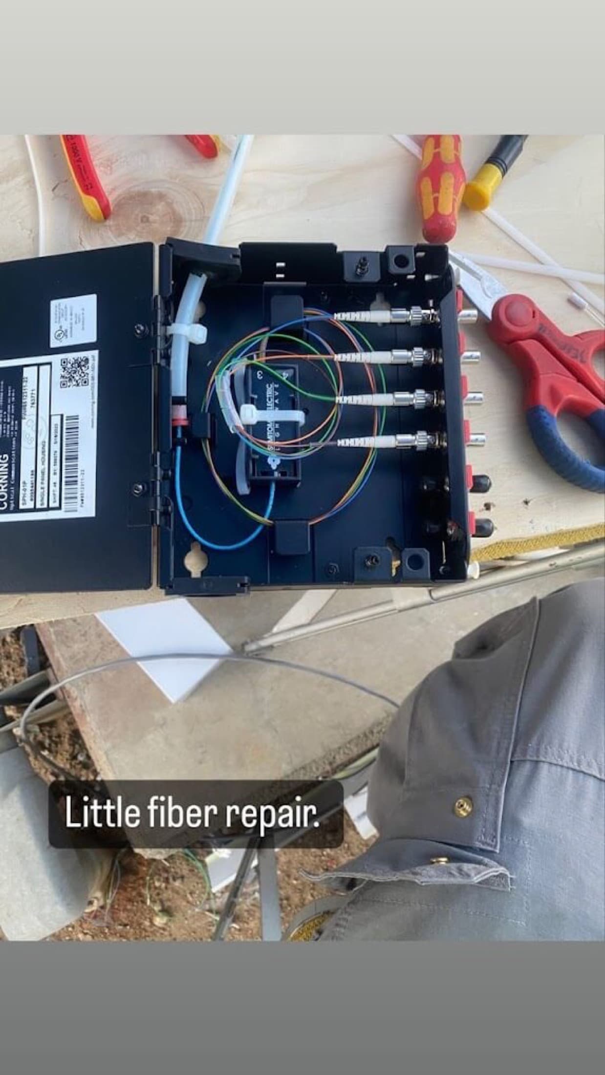 Bezemer Industries commercial low-voltage field work